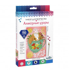 Алмазные узоры. Зайчик в чашке. 10*15см Арт.06419