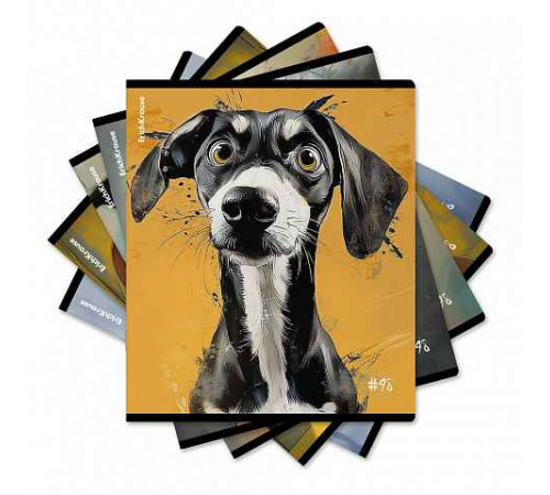 Тетрадь общая ученическая ErichKrause Goofy, 48 листов, клетка, твин-лак_MIX-PACK