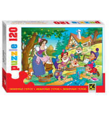 Мозаика -puzzle- 120 -Любимые герои- 75030