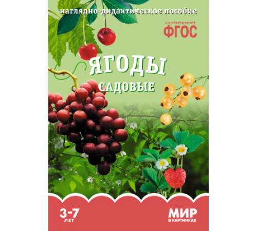 Мир в картинках.Ягоды садовые. Мир в картинках.Ягоды садовые.