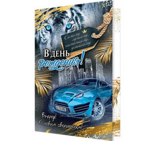 Открытка 2-46-12370А В день рождения!