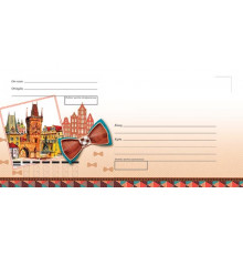 Почтовые конверты 9-10-715А Почтовые конверты ( евро )