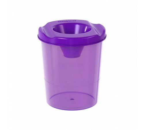 Стакан-непроливайка ErichKrause Vivid, фиолетовый, тонированный