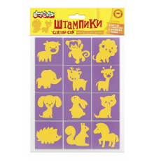 Каляка-Маляка Штампики самодельные из ЭВА 12шт ШСКМ-МЗ