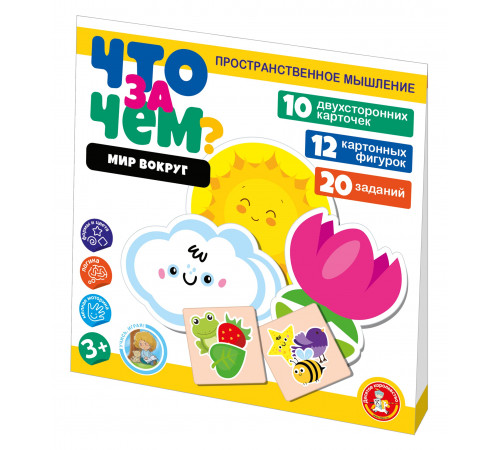 Игра развивающая Что за чем? 