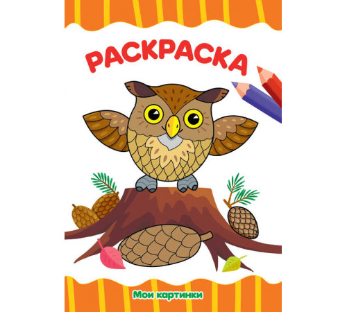 РАСКРАСКА А4 эконом. МОИ КАРТИНКИ