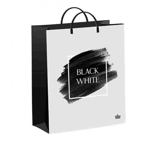 Сумка подар.(30*40*14) Чёрно-белая история № 16