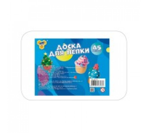Доска для лепки А5 белая ЭКОНОМ (100)ДЛ-511