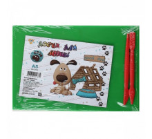 Пч.Доска д/лепки А5 цвет.,2 стека малая(100)ДЛ-03