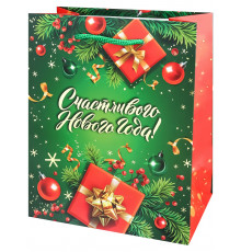 Dream cards Пакет подарочный с мат.лам. и тис.фол.. 18х23х10 см (M) Подарки,190г ППК-2300