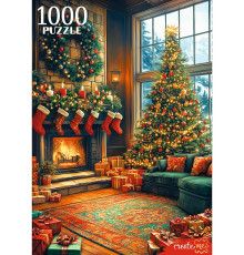 Пр.п.ПАЗЛЫ 1000 элементов. ПРАЗДНИЧНАЯ ГОСТИННАЯ (арт.П1000-7634)