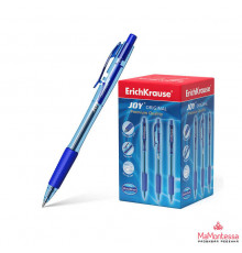 Ручка шариковая автоматическая ErichKrause JOY® Matic&Grip Original 0.7, Super Glide Technology, цвет  чернил синий (в коробке по 50 шт.)43346
