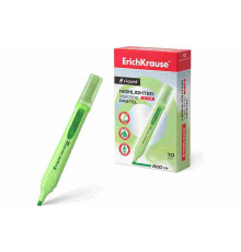Текстмаркер ErichKrause Liquid Visioline V-14 Pastel, цвет чернил зеленый (в коробке по 10 шт.)56024