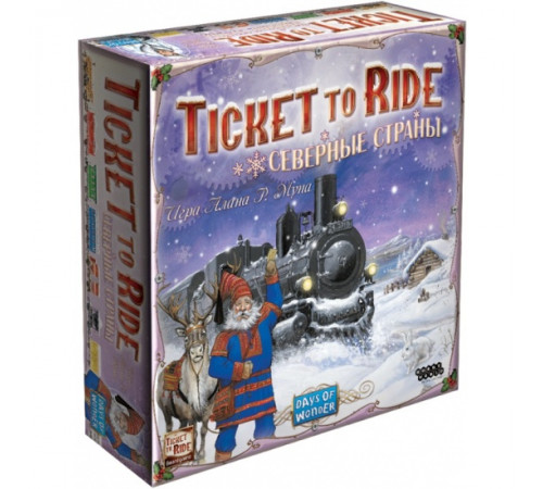 Hobby World.Настольная игра Ticket to Ride Северные страны.