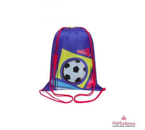 Мешок для обуви 1 отделение МЯЧ И ГЕОМЕТРИЯ (МО-8867) 340х430, уплотненный, 2й шнурок