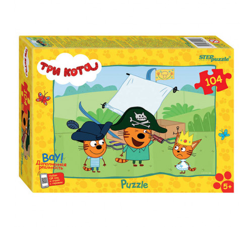 Мозаика -puzzle- 104 -Три кота (new 3)- (АО -СТС-) 82252