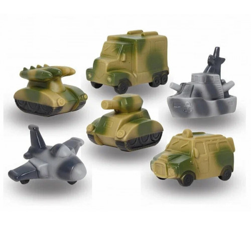 Весна Набор Военная техника. Игрушка из ПВХ арт.В3231