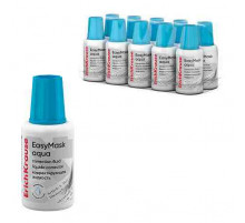 Корректирующая жидкость с кисточкой ErichKrause EasyMask Aqua, на водной основе, 20г  61926