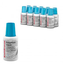 Корректирующая жидкость с кисточкой ErichKrause EasyMask Aqua, на водной основе, 20г  61926