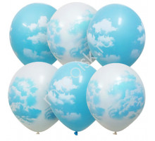 П.Воздушные шары Небо Облака