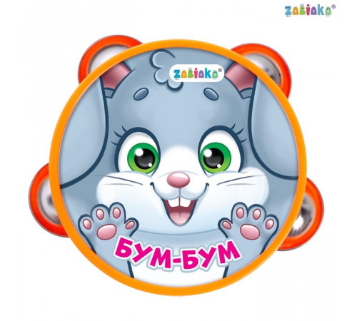 ZABIAKA Музыкальная игрушка бубен 