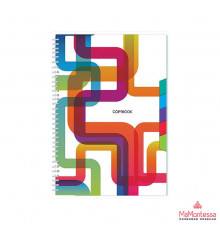 Офис-тетрадь на гребне с разделителями, А4, 80л. кл. 