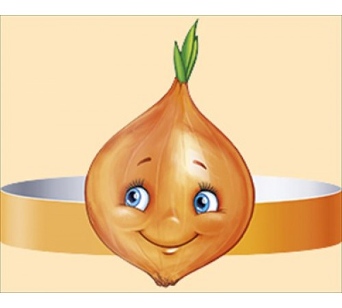 ИП.Ободок-маска Репчатый лук