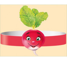 ИП.Ободок-маска Редиска