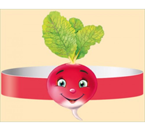 ИП.Ободок-маска Редиска