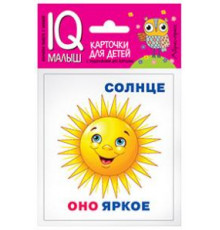 Умный малыш. Он, она, они, оно.  Набор карточек для детей.