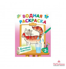 Водная раскраска. Домашние животные