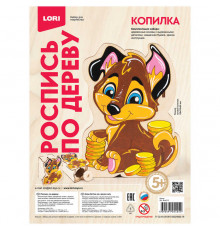 Роспись по дереву. Копилка 