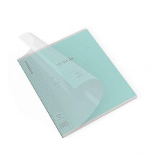 Тетрадь школьная ученическая с пластиковой обл. на скобе ErichKrause Классика CoverPrо fizzy, би