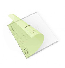 Тетрадь школьная ученическая с пластиковой обл. на скобе ErichKrause Классика CoverPrо Neon fizz