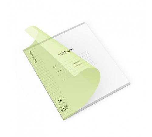 Тетрадь школьная ученическая с пластиковой обл. на скобе ErichKrause Классика CoverPrо Neon fizz
