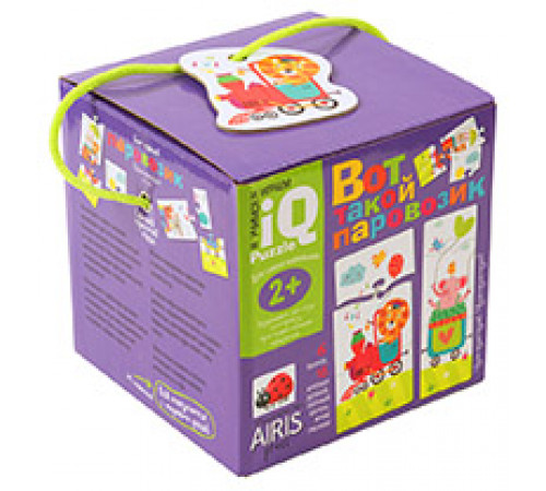 Для самых маленьких. 2+ Вот такой паровозик.