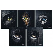 Тетрадь 48 л. кл. по сериям, выб. УФлак 