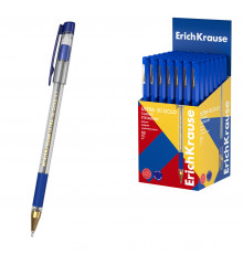 Ручка шариковая ErichKrause ULTRA-30 Gold Stick&Grip Classic 0.7, Super Glide Technology, цвет чернил красный (в коробке по 12 шт.)