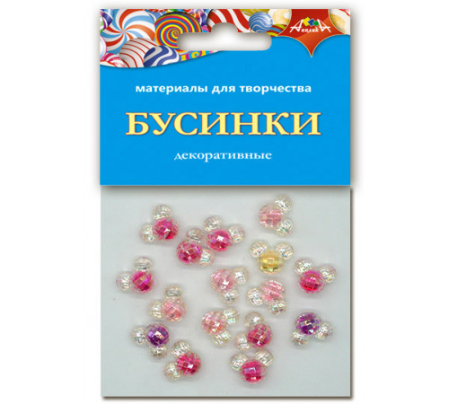 Материалы д/тв. Декоративные БУСИНКИ Мишки С3569-05