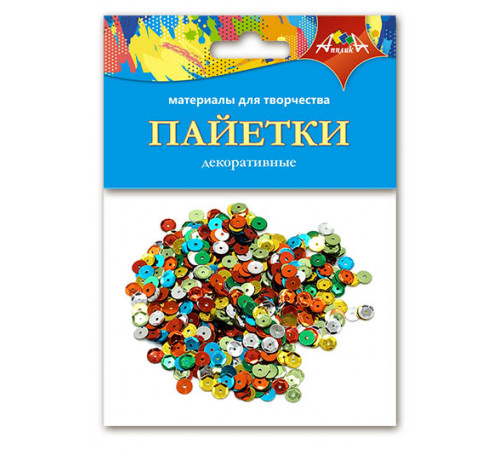 Материалы д/тв. Декоративные ПАЙЕТКИ Классика С3573-04