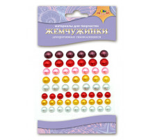Материалы д/тв. ЖЕМЧУЖИНКИ самоклеящиеся Ассорти 3 С3738-03