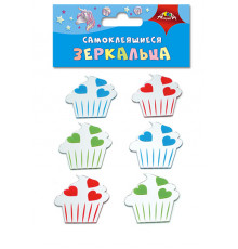 Материалы д/тв. ЗЕРКАЛЬЦА самоклеящиеся 