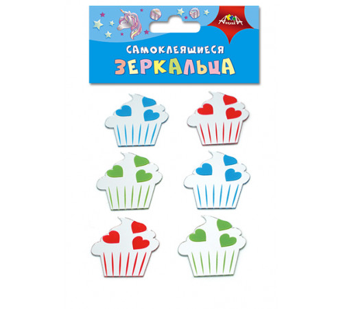 Материалы д/тв. ЗЕРКАЛЬЦА самоклеящиеся 
