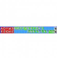 Плакат. Звукобуквенный ряд (средний формат)