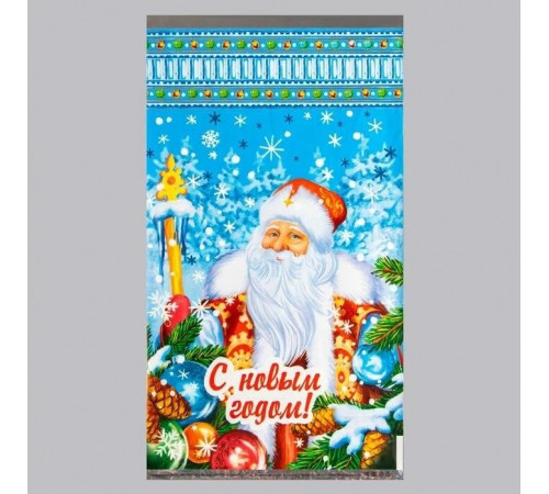 Пакет НГ 20х35 фольга/МОРОЗ (100/2000) №9