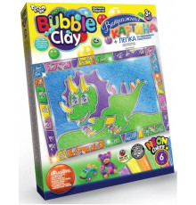 Набор креативного творчества «Витражная картина» серии «BUBBLE CLAY»