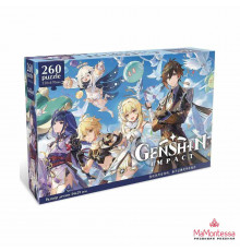 Геншин. Пазл. 260Эл. Райден Сёгун. 08080