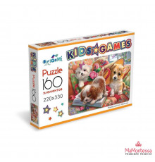 Kids Games. Пазл. 160 Эл. Корги. 07864