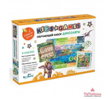 Kids Games. Набор обучающий. Динозавры. 08087