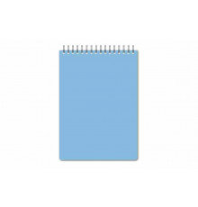 Блокнот Attache Bright colours А5 60 листов голубой в клетку на спирали  1223705